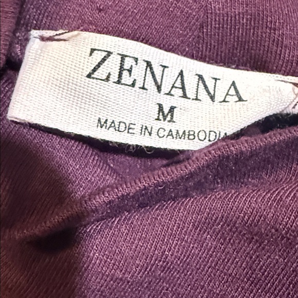 Zenana Outfitters Maroon Long Sleeve Bodysuit Full Coverage Bottom - Picture 4 of 4